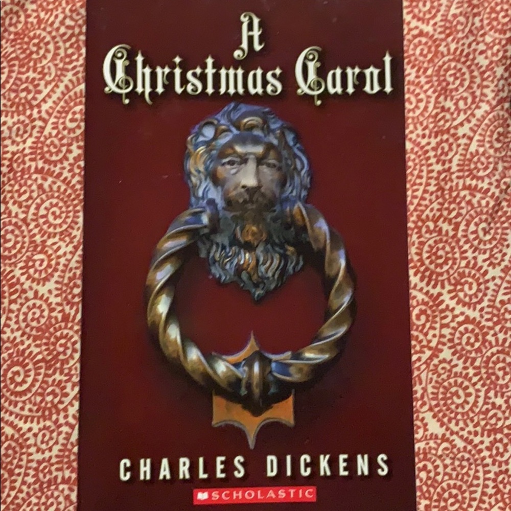 a christmas carol book